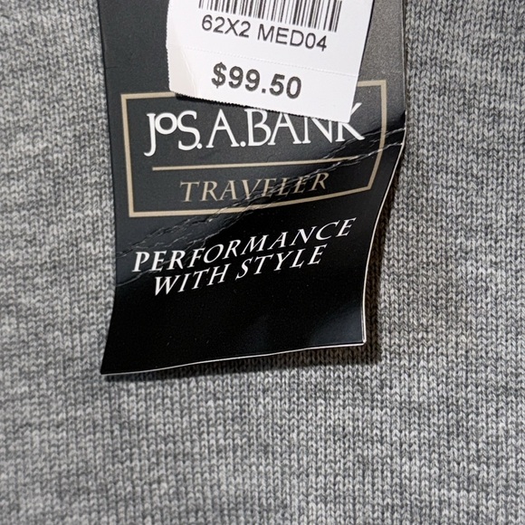 🌹 NWT:JOS A. BANK TRAVELER V NECK SWEATER - Picture 3 of 6